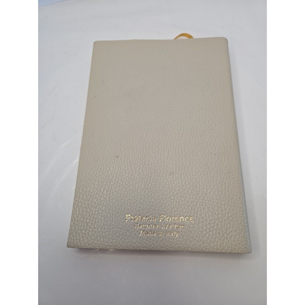 A5 Pratesia Florence Genuine Leather Notebook Journal 8.5"x5.75" Made in Italy - Picture 3 of 12